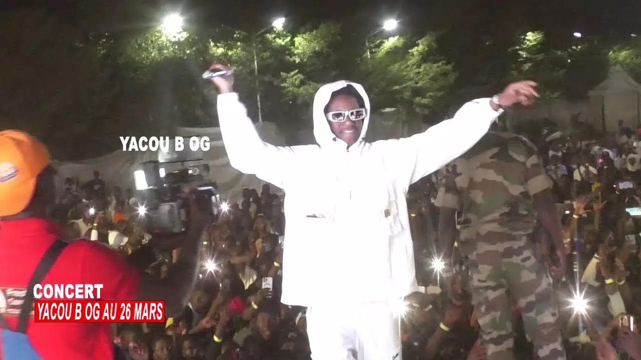 Concert de YACOUB au stade du 26 Mars