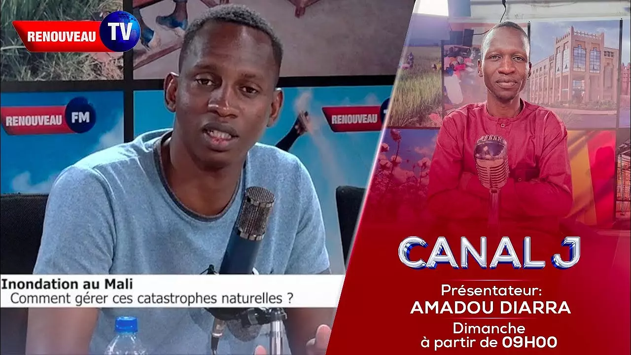 CANAL J POSE LE DÉBAT SUR LES INONDATIONS AU MALI