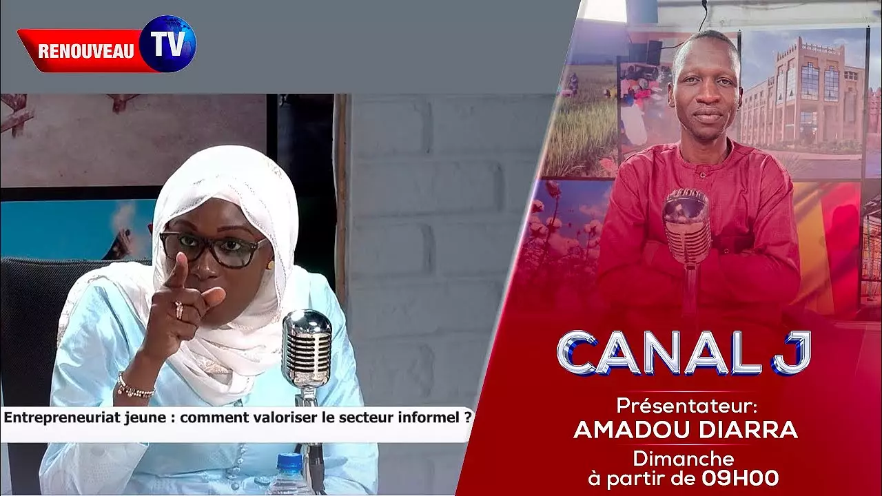 CANAL J POSE LE DEBAT SUR LE SECTEUR INFORMEL
