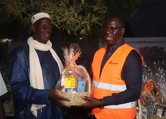 Opération Ramadan Orange Mali : Les fidèles musulmans de la mosquée de Djelibougou à l’honneur !