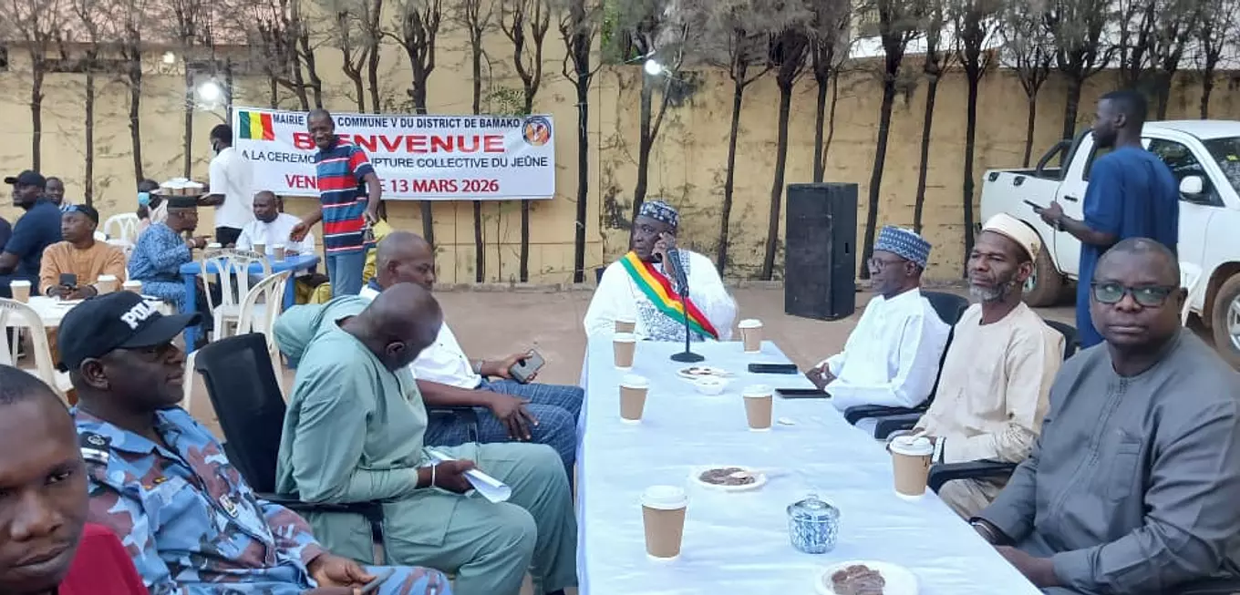 Ramadan 2026 : Rupture collective à la mairie de la Commune V