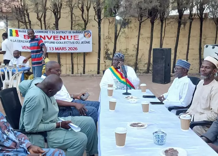 Ramadan 2026 : Rupture collective à la mairie de la Commune V