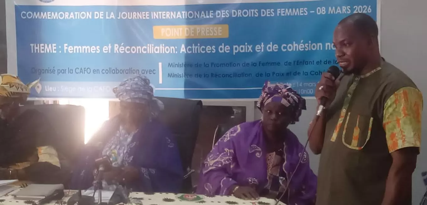 Journée Internationale des Droits des Femmes :  La CAFO dévoile son programme de célébration de l’évènement