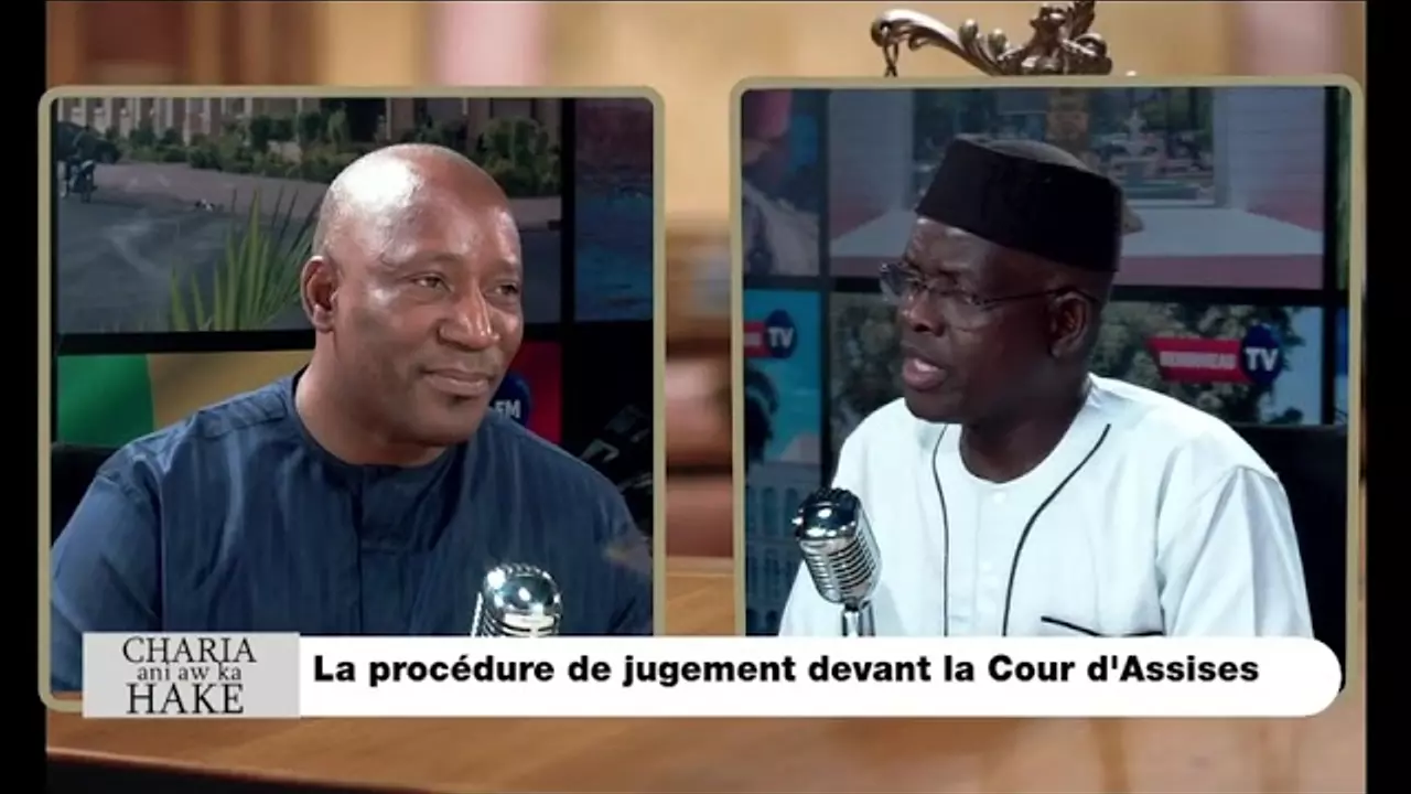 CHARIA ANI AW KA HAKHE PARLE DE LA PROCEDURE DE JUGEMENT DEVANT LA COUR D'ASSISE