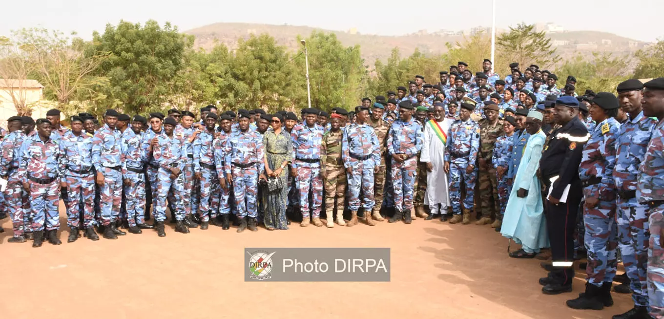 Police nationale du Mali : 294 policiers militaires prêts à servir la Nation