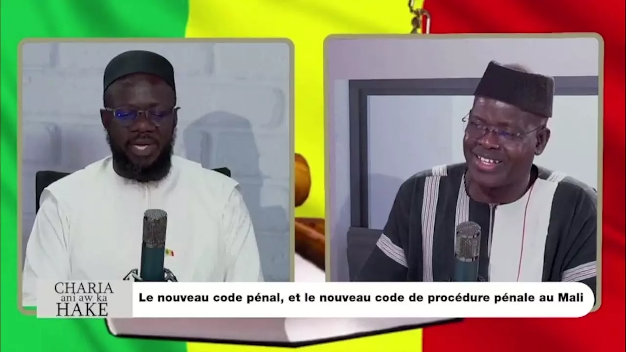 CHARIA ANI AW KA HAKHE POSE LE DEBAT SUR NOUVEAU CODE PENAL DU MALI