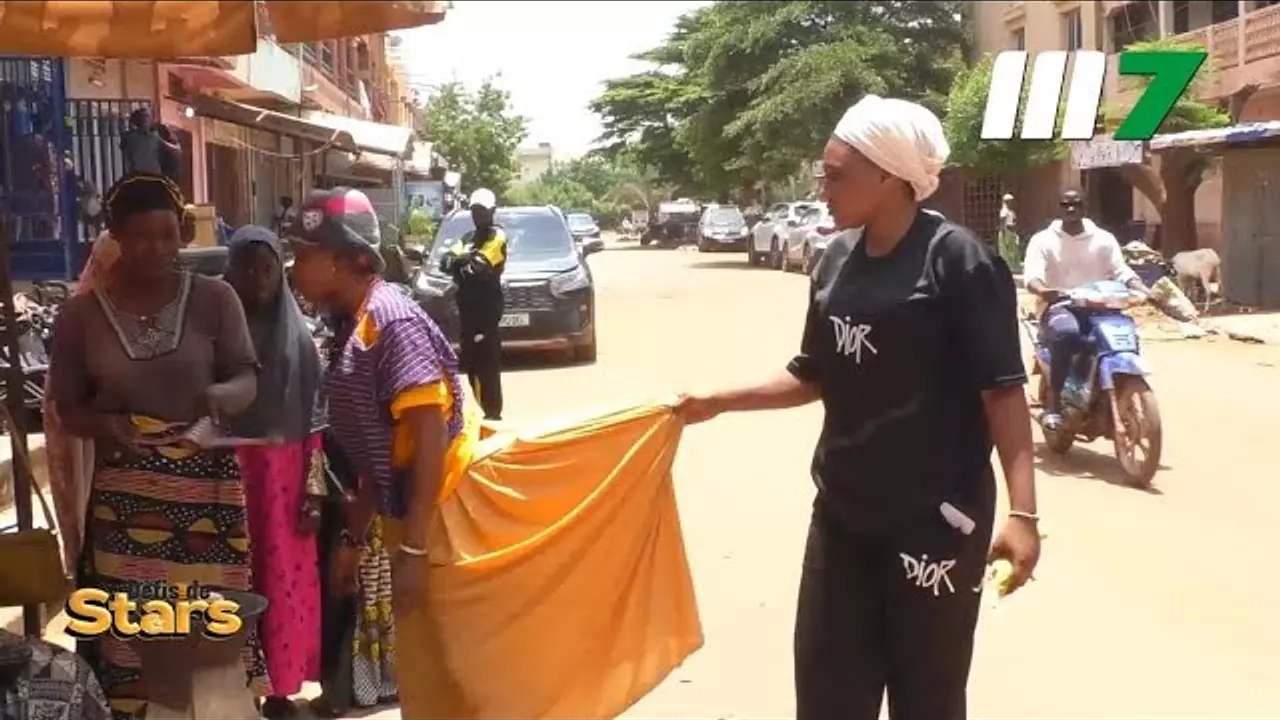 DÉFIS DE STARS DE LA COMÉDIENNE ANZOUNOU